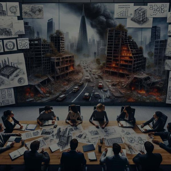 En quoi consiste la conception d'un jeu de survie en milieu urbain post-catastrophe naturelle?